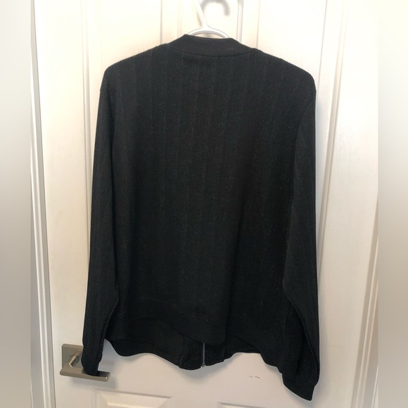 Zip up Cardigan Bomber Jacket - Picture 6 of 7